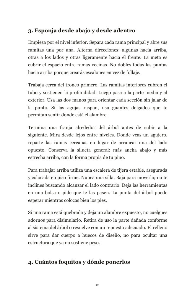 Página del libro: el árbol desde abajo