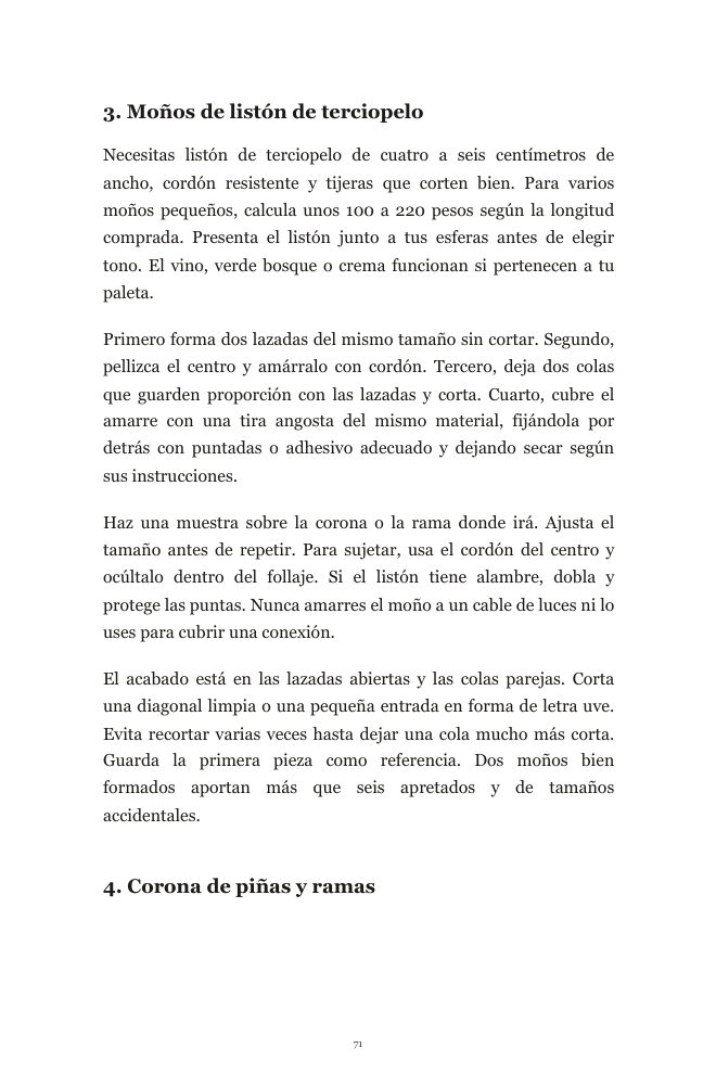 Página del libro: piezas hechas en casa que parecen caras